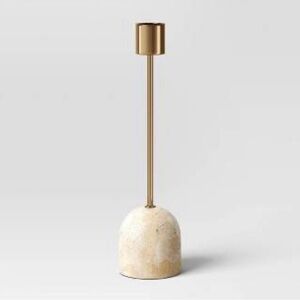 Threshold Luxe Marble Taper Candle Holder